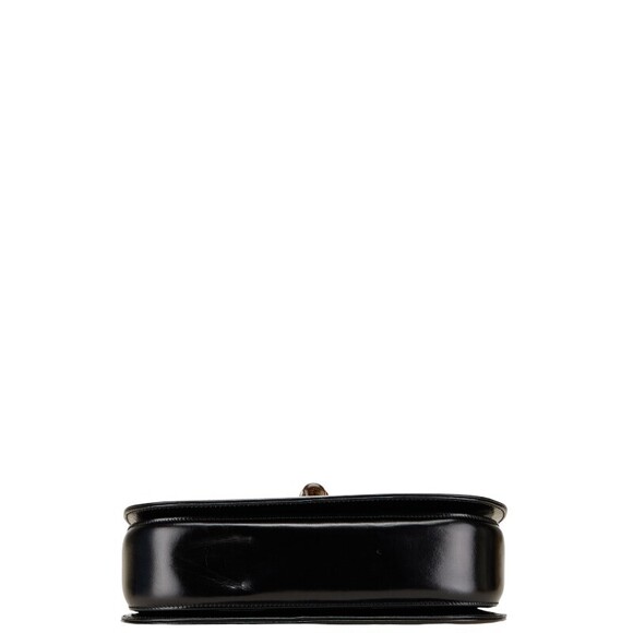 Gucci Bamboo Shoulder Bag Black Brown Leather - Picture 3 of 8